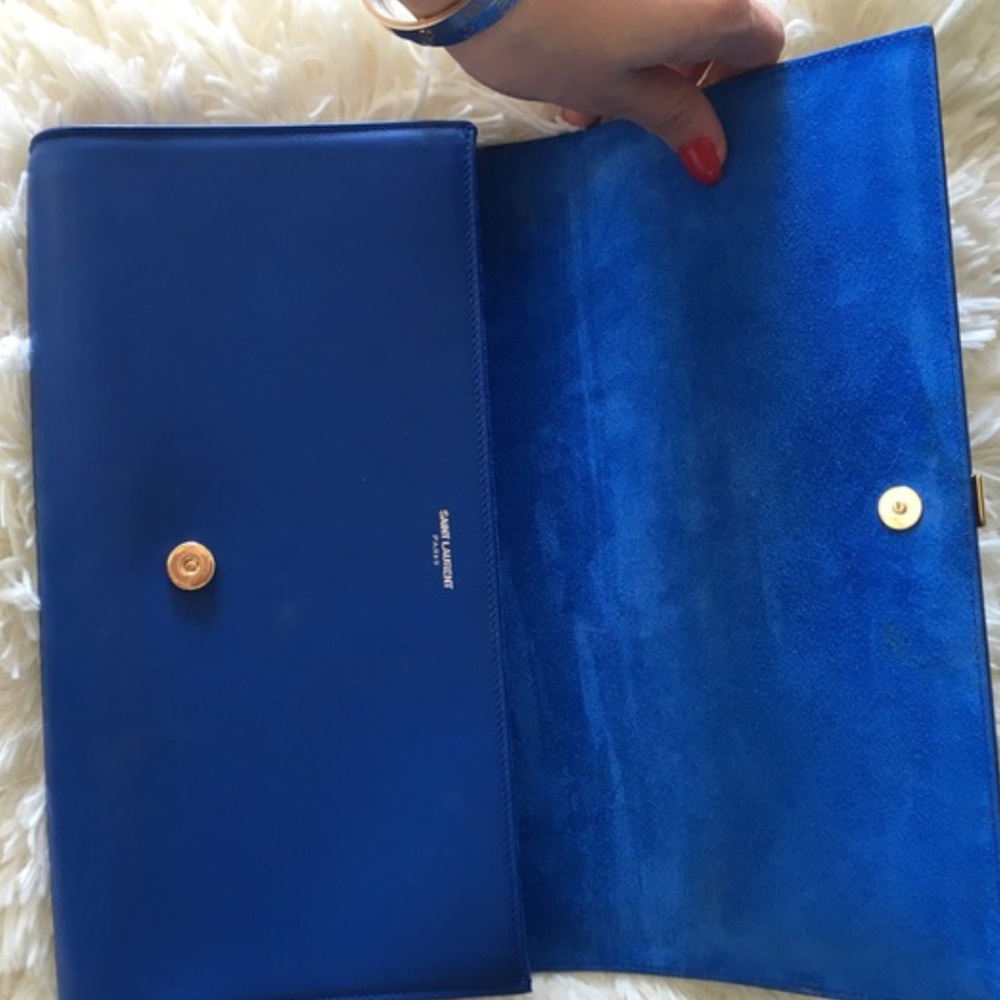 Authentic YSL Clutch - Picture 3 of 4
